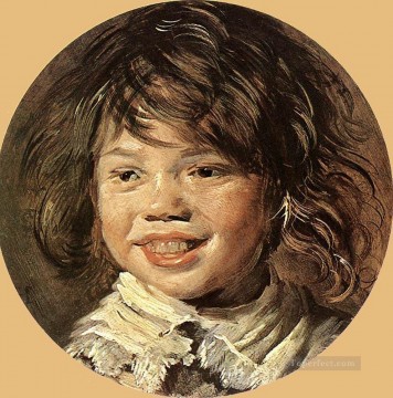 フランス・ハルス Painting - 笑う子供の肖像画 オランダ黄金時代 フランス・ハルス